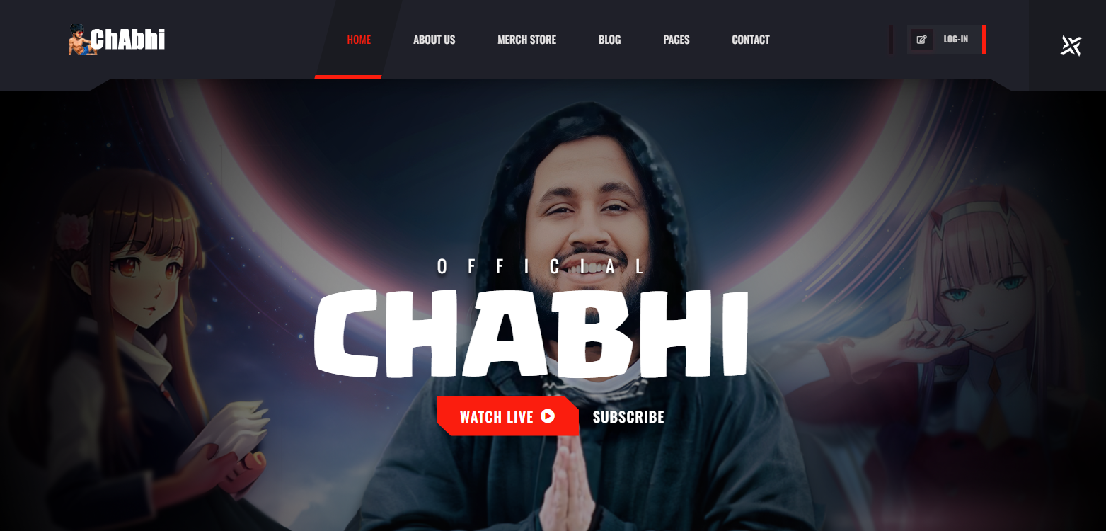ChAbhi’s Website Design v2